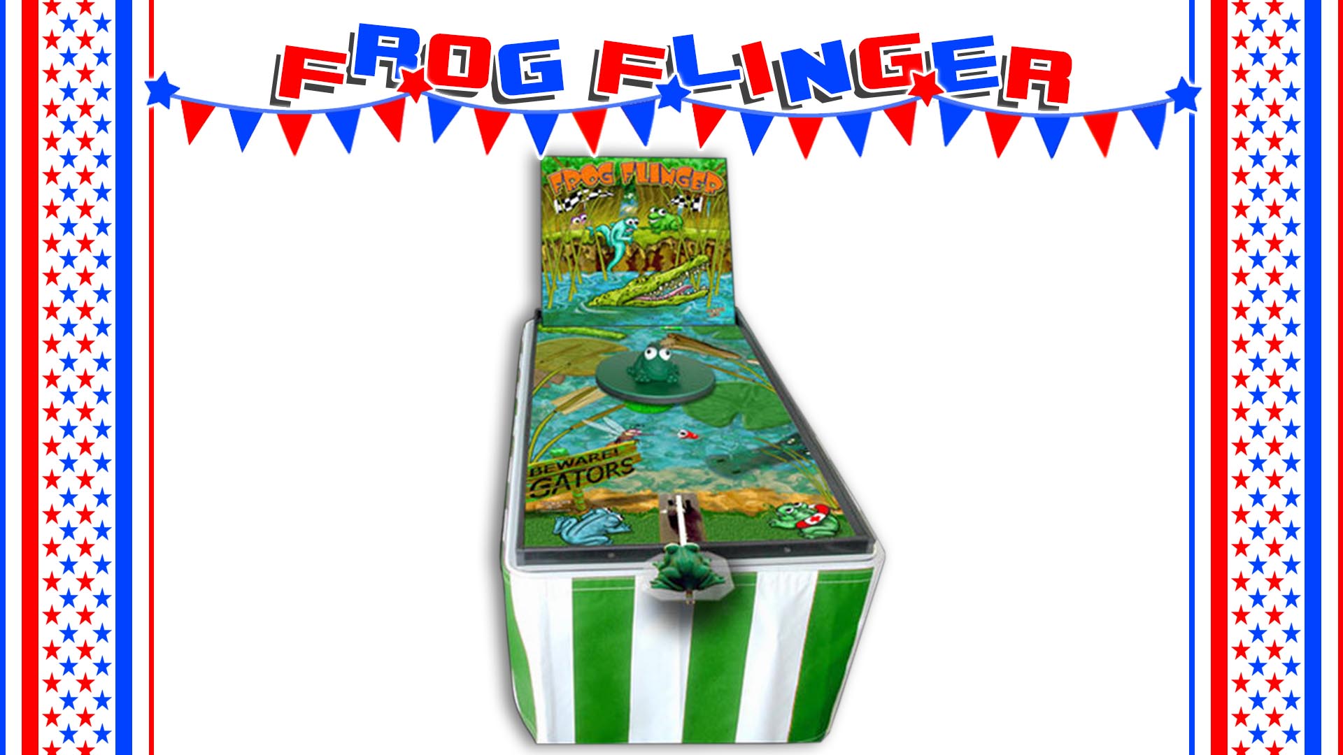 frog flinger carnival game